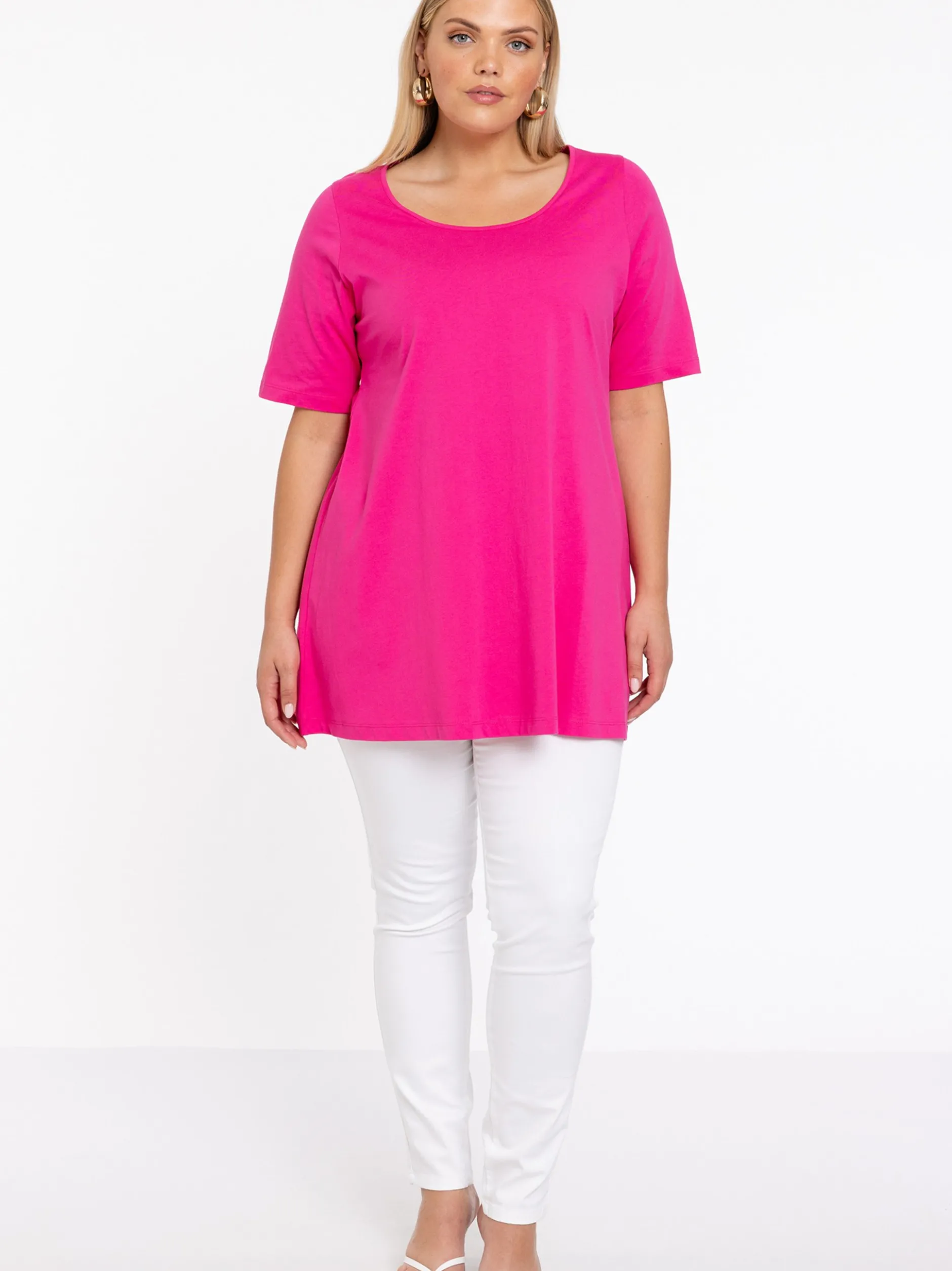 YOEK Damen T-shirt in rosa