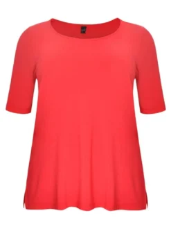 YOEK Damen T-Shirt in rot