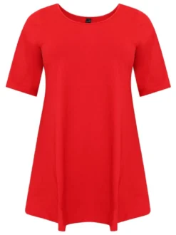 YOEK Damen T-Shirt in rot