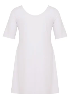 YOEK Damen T-Shirt in weiß