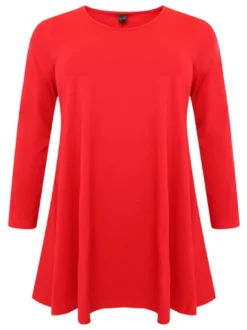 YOEK Damen Tunika in rot