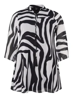 YOEK Damen Tunika in schwarz