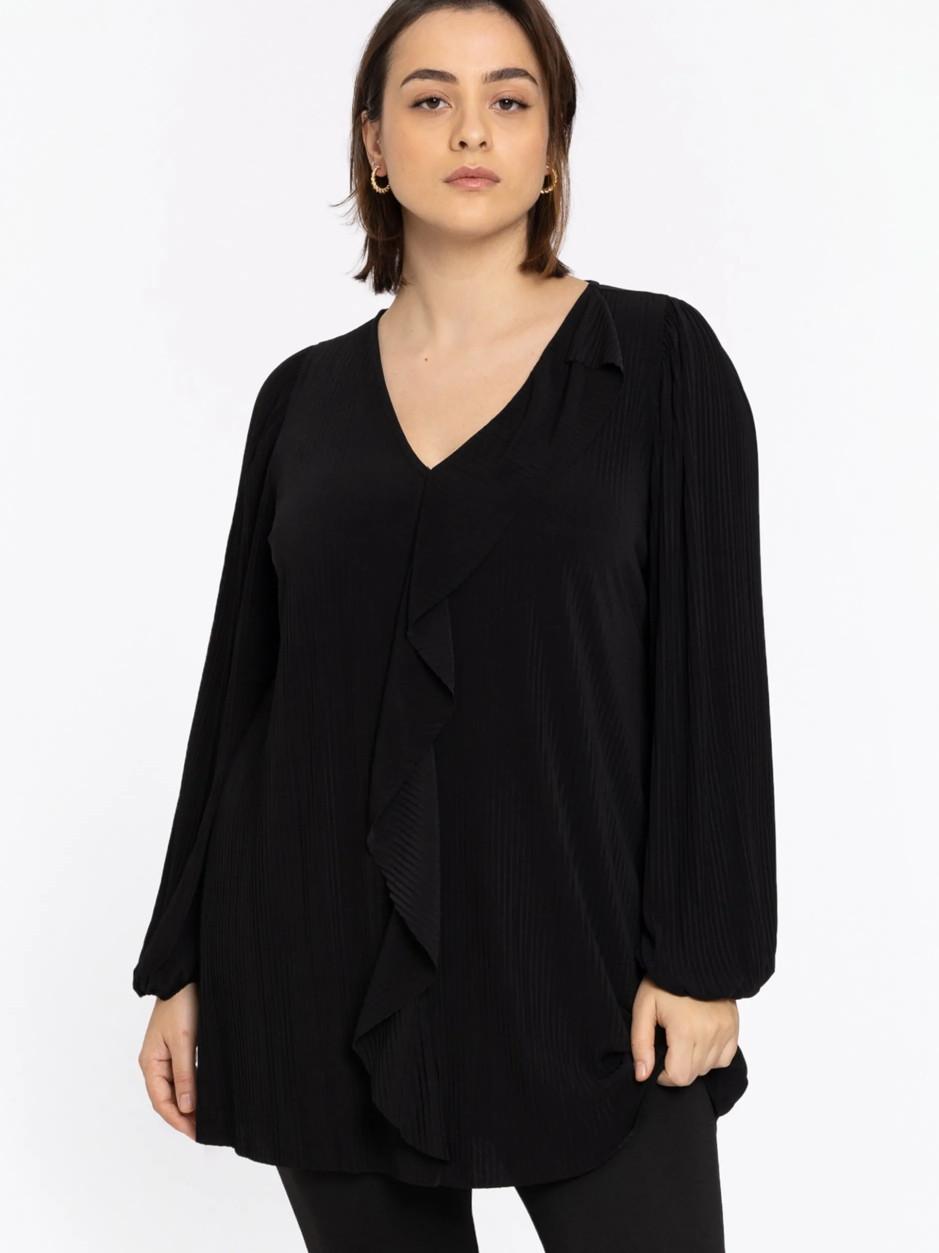 YOEK Damen Tunika in schwarz
