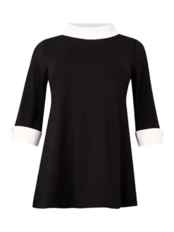 YOEK Damen Tunika in schwarz