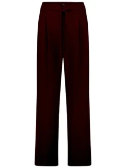 zero Damen Hose in aubergine