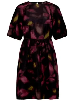 zero Damen Kleid in schwarz