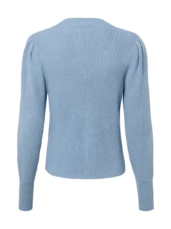 zero Damen Strickpullover in hellblau - Ärmel: langarm