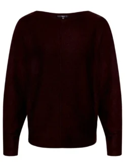 zero Damen Strickpullover in schwarz