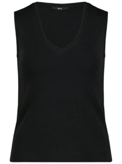 zero Damen Top in schwarz